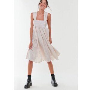NWT Midi Gingham Frock Summer Dress